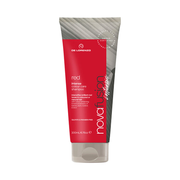 De Lorenzo Novafusion Intense Red Shampoo 200ml