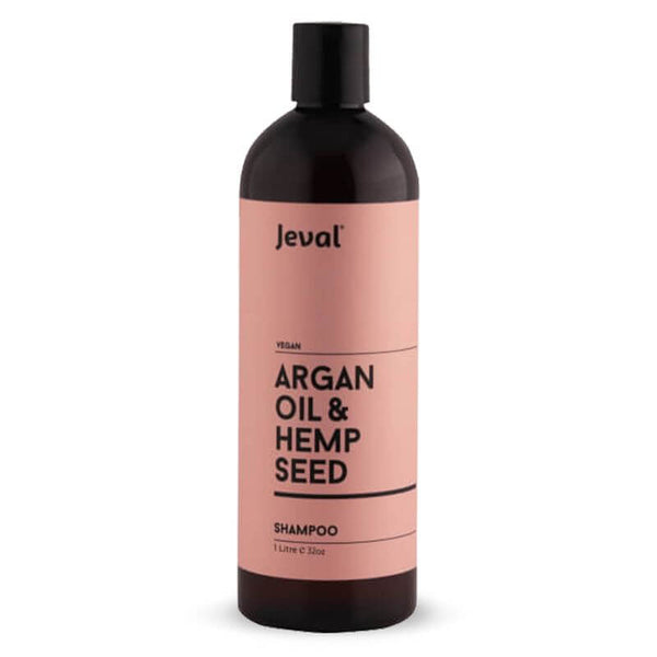 Jeval Argan Oil & Hemp Seed Shampoo 1 Litre - Salon Style
