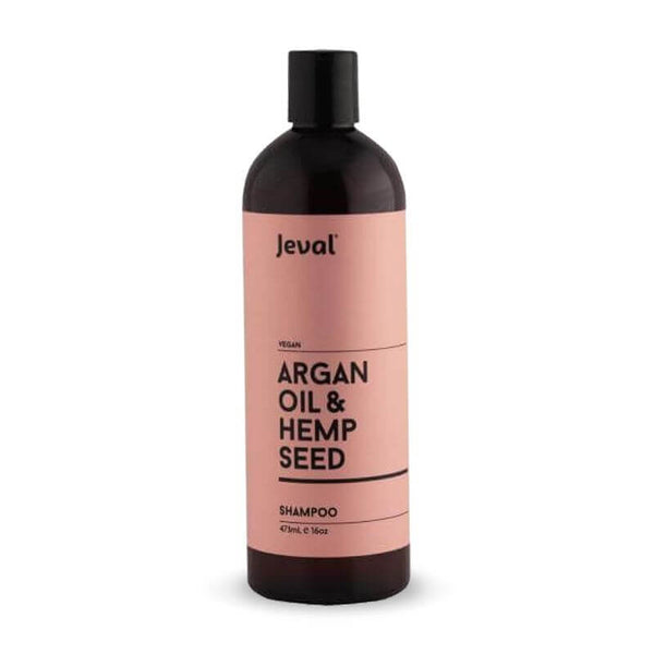 Jeval Argan Oil & Hemp Seed Shampoo 473ml - Salon Style