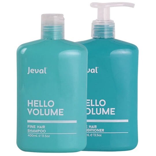 Jeval Hello Volume Fine Hair Shampoo 400ml - Salon Style