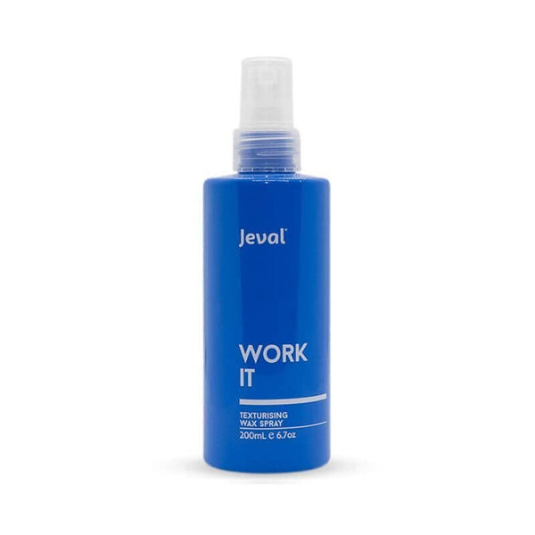 Jeval Work It Texturizing Wax Spray 200ml - Salon Style