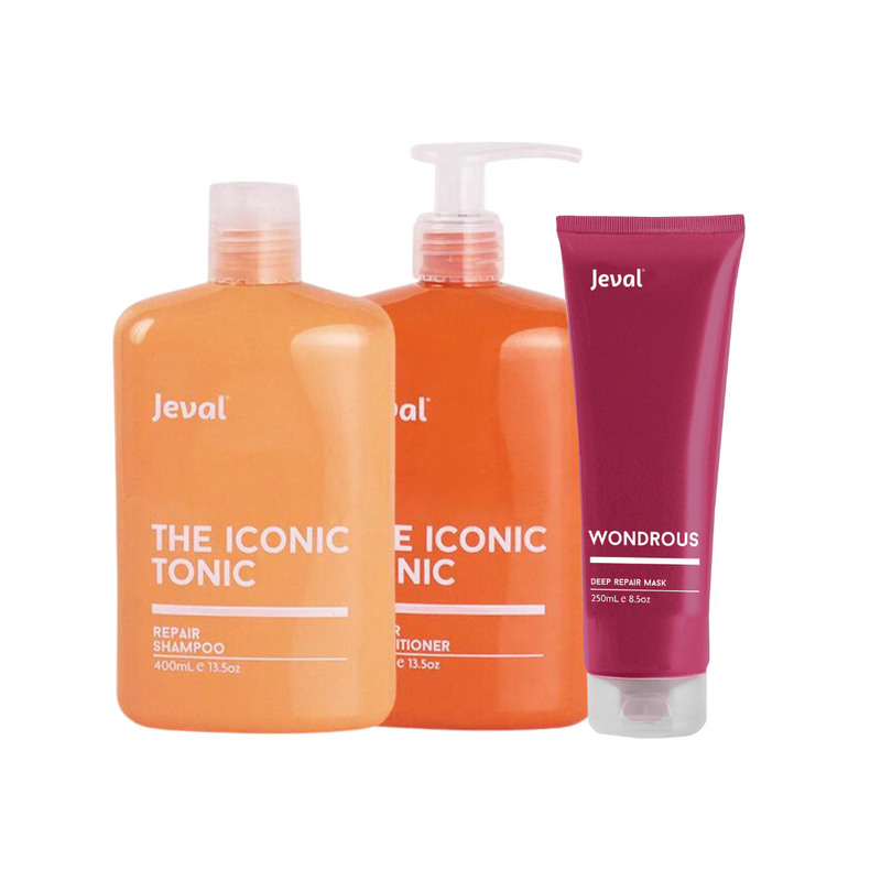 Jeval Iconic Tonic Ultimate Repair Trio