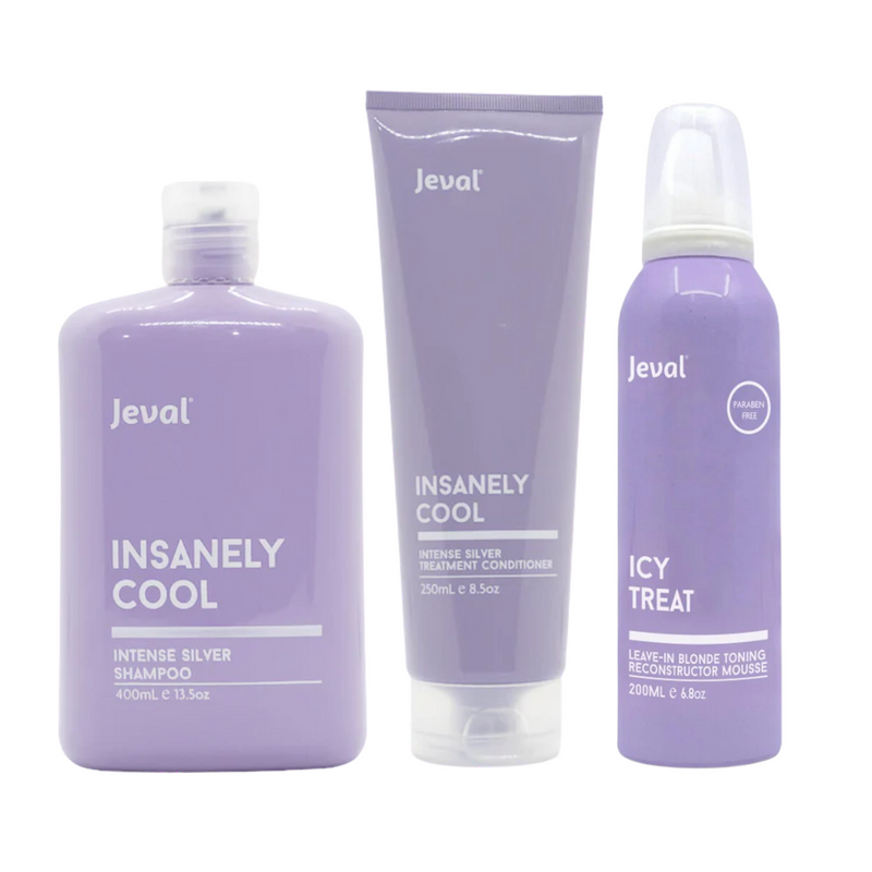 Jeval Insanely Cool Intense Silver Trio