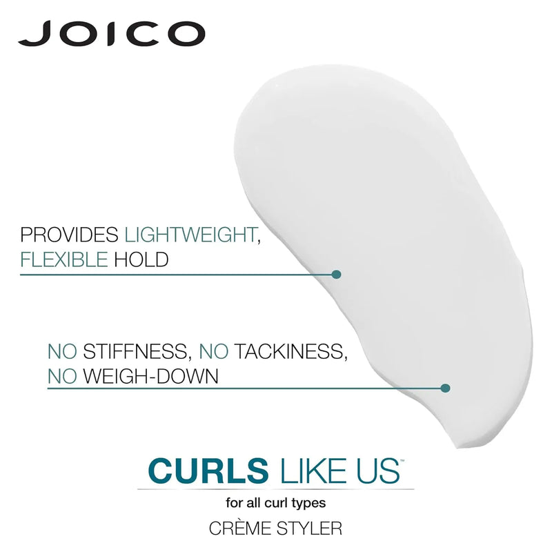 Joico Curls Like Us Hydrate & Define Curl Creme Styler 200ml