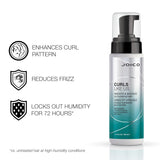 Joico Curls Like Us Smooth & Bounce Curl Hydrating Foam 200ml