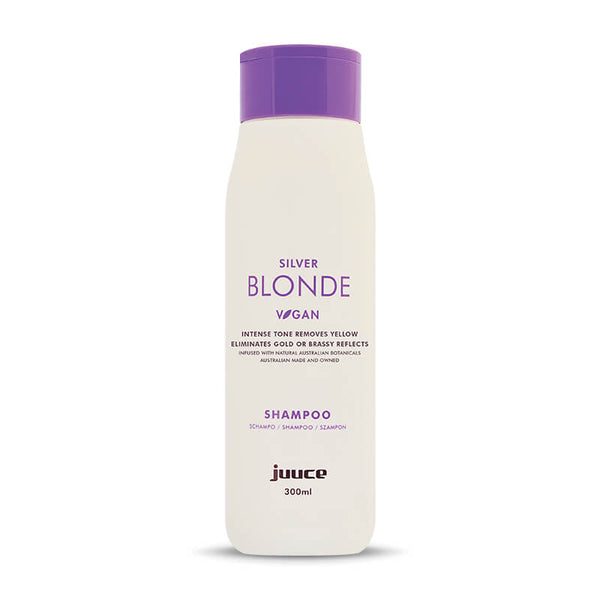 Juuce Silver Blonde Shampoo 300ml - Salon Style
