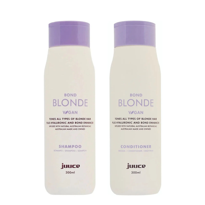 Juuce Bond Blonde Shampoo & Conditioner 300ml Duo