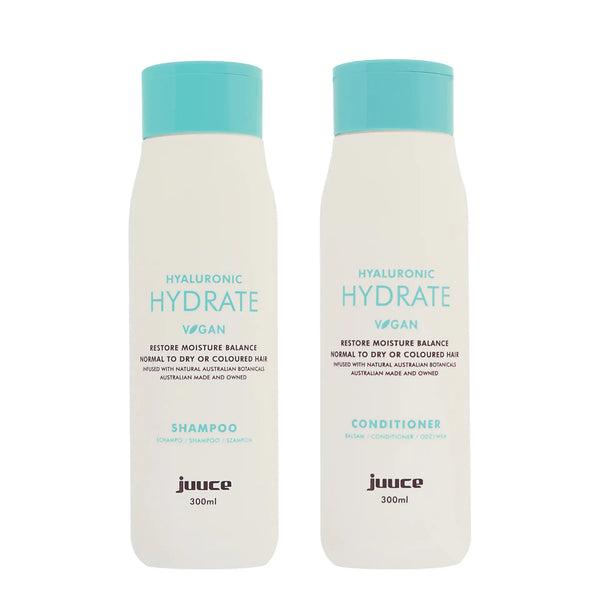 Juuce Hyaluronic Hydrate Shampoo & Conditioner 300ml Duo