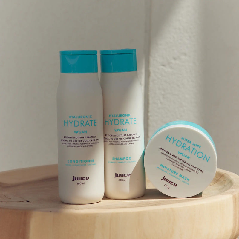 Juuce Hyaluronic Hydrate Shampoo & Conditioner 300ml Duo