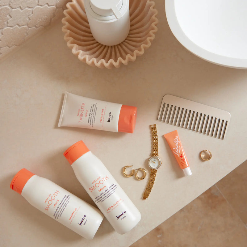 Juuce Miracle Smooth Shampoo & Conditioner 300ml Duo