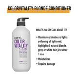 KMS Color Vitality Blonde Conditioner 250ml - Salon Style