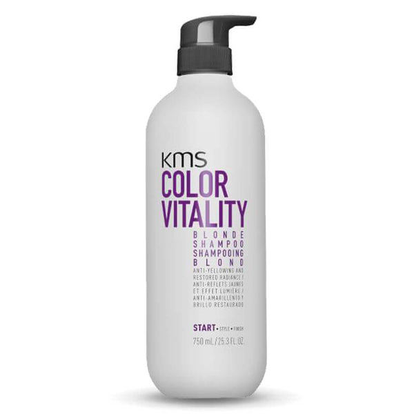 KMS Color Vitality Blonde Shampoo 750ml - Salon Style