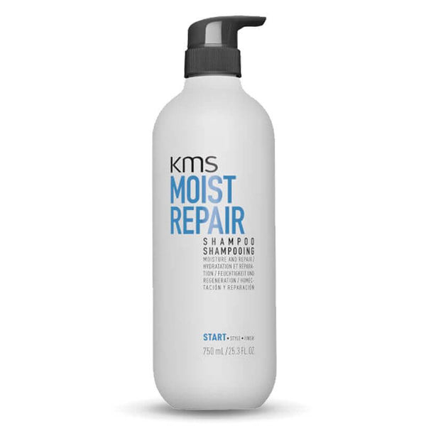 KMS Moist Repair Shampoo 750ml - Salon Style