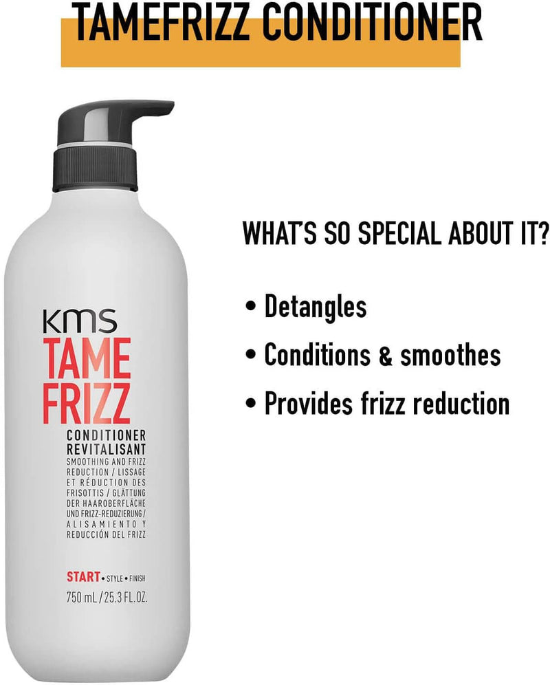 KMS Tame Frizz Conditioner 250ml - Salon Style