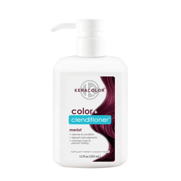 Keracolor Color Clenditioner Colour Merlot 355ml