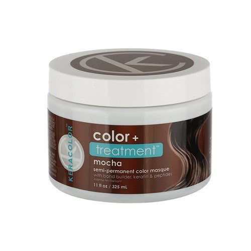 Keracolor Color Treatment Semi-Permanent Color Masque Mocha 325ml