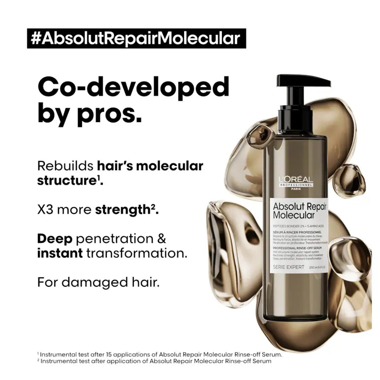L'oreal Professionnel Absolut Repair Molecular Rinse-off Serum 250ml