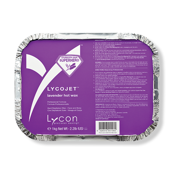 LYCON Lycojet Hot Wax Lavender - 1kg-Lycon-Beautopia Hair & Beauty