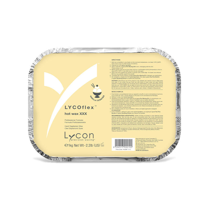 Lycon Lycoflex Vanilla Hot Wax 1kg