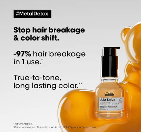 L'Oreal Professionnel Metal Detox Concentrated Oil 50ml - Salon Style