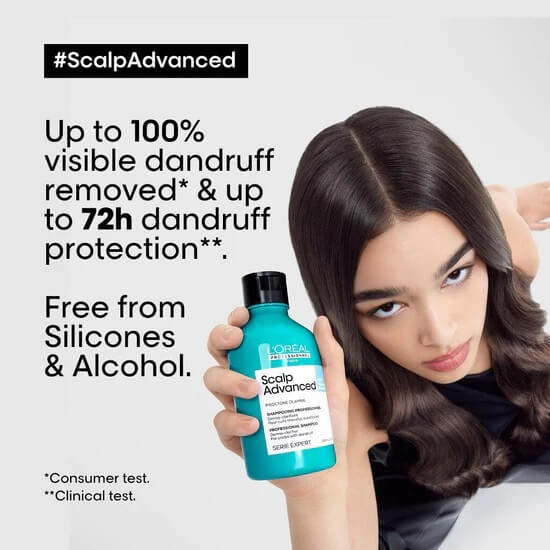 L'Oreal Professionnel Scalp Advanced Anti-Dandruff Shampoo 300ml - Salon Style