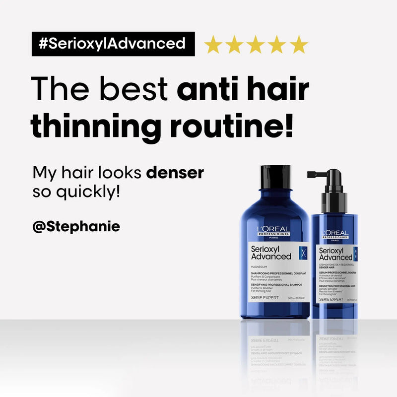 L'oreal Professionnel Serioxyl Advanced Denser Hair Everyday Scalp Treatment Serum 90ml