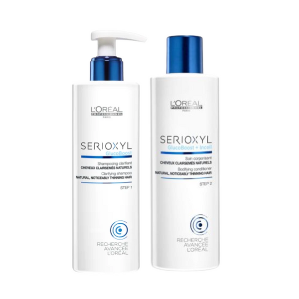 L'oreal Professionnel Serioxyl GlucoBoost Shampoo & Conditioner Duo 250ml