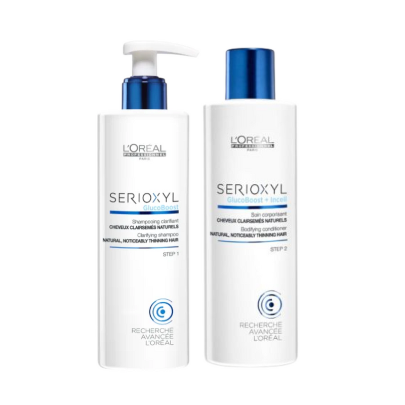 L'oreal Professionnel Serioxyl GlucoBoost Shampoo & Conditioner Duo 250ml