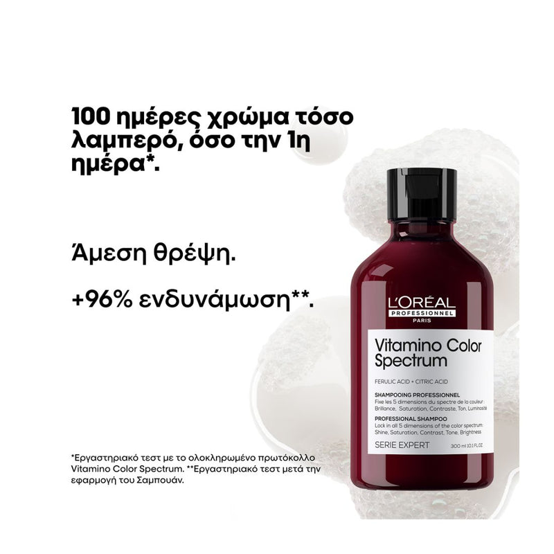 L'oreal Professionnel Vitamino Color Spectrum Shampoo & Conditioner 300ml Duo