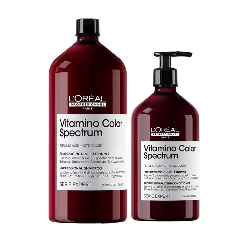 L'oreal Professionnel Vitamino Color Spectrum Shampoo & Conditioner Supersize Duo