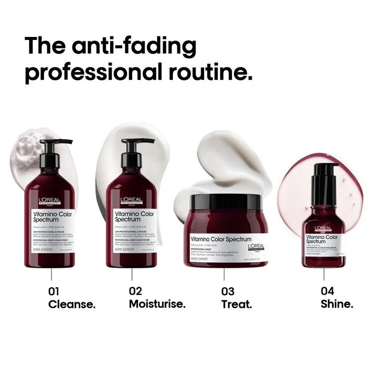 L'oreal Professionnel Vitamino Color Spectrum Shampoo, Conditioner and Mask Supersize Trio