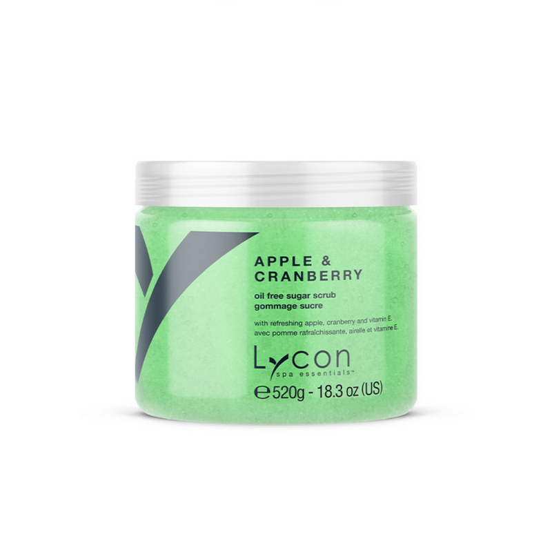 Lycon Apple & Cranberry Sugar Scrub 520g