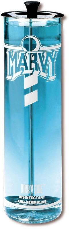 Marvy #3 Clear Acrylic Sterilising Jar 500ml - Beautopia Hair & Beauty