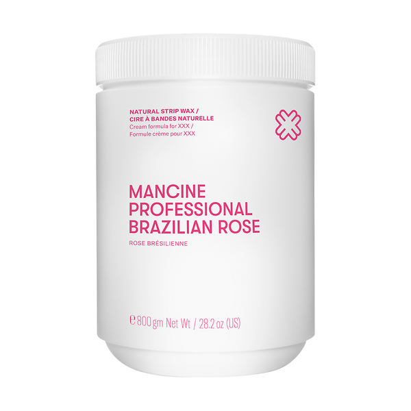Mancine Brazilian Rose Strip Wax 800g
