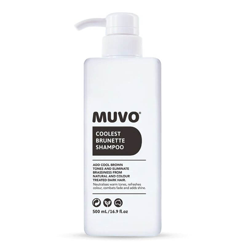 MUVO Coolest Brunette Shampoo 500ml - Salon Style