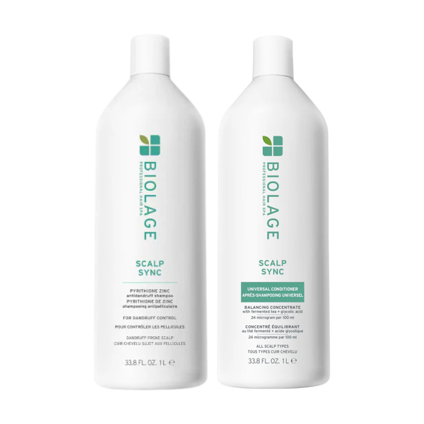Matrix Biolage Scalp Sync Anti Dandruff Shampoo & Universal Conditioner 1 Litre Duo