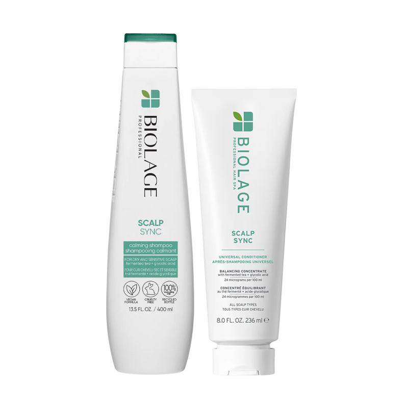 Matrix Biolage Scalp Sync Calming Shampoo 400ml & Universal Conditioner 236ml Duo
