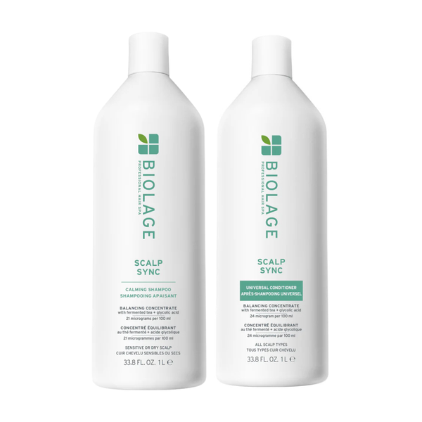 Matrix Biolage Scalp Sync Calming Shampoo & Universal Conditioner 1 Litre Duo