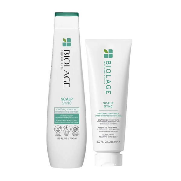 Matrix Biolage Scalp Sync Clarifying Shampoo 400ml & Universal Conditioner 236ml Duo