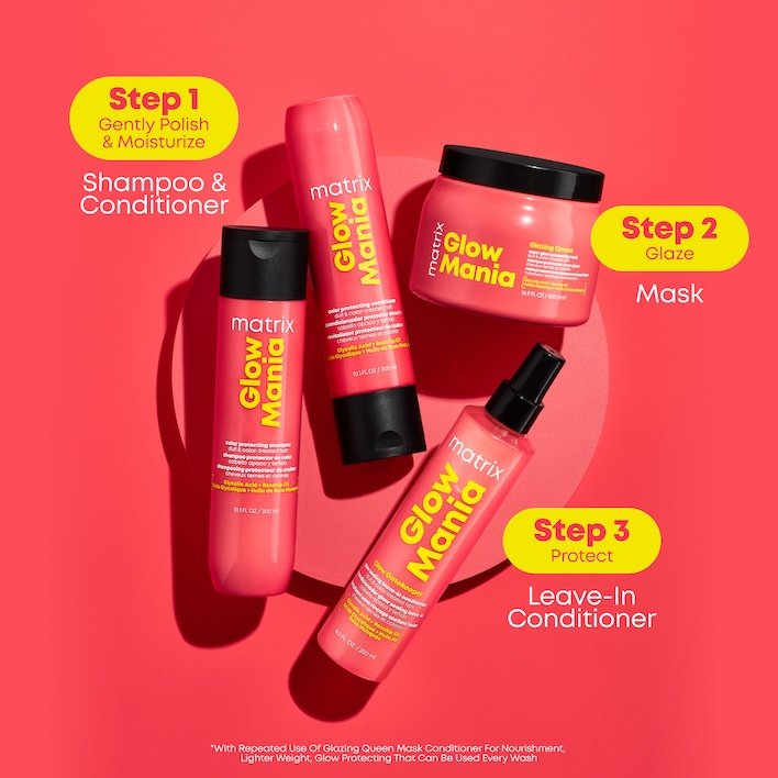 Matrix Glow Mania Color Protecting Shampoo 300ml