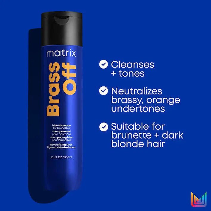Matrix Total Results Brass Off Blue Toning Shampoo 300ml