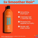 Matrix Total Results Mega Sleek Shampoo & Conditioner Litre Bundle