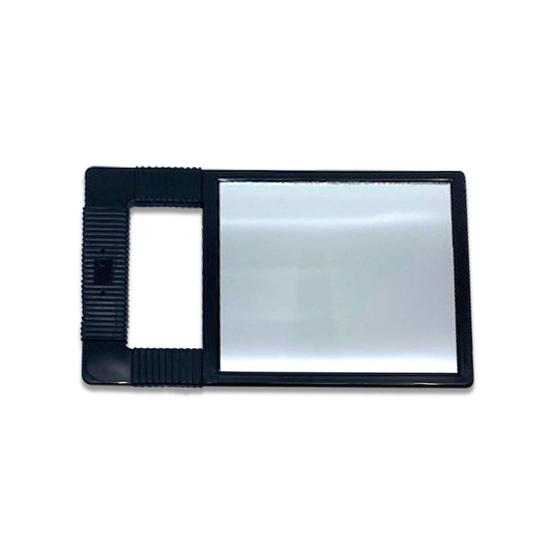 Mirror Square 20mm x 20mm with handle Black