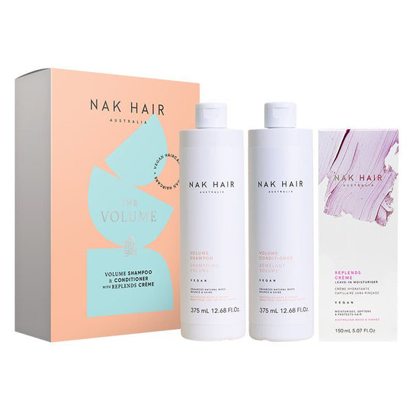 NAK Hair VOLUME Trio Gift Pack