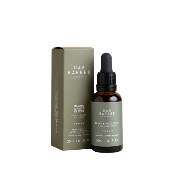 Nak Barber Beard and Face Elixir 30ml