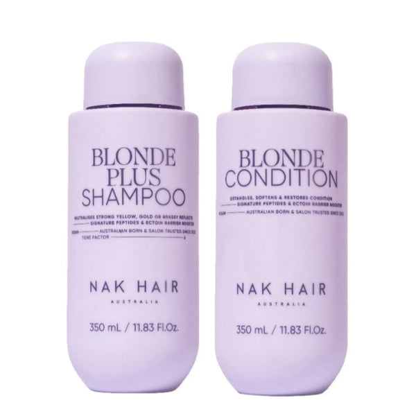 Nak Signature Blonde Plus Shampoo & Conditioner Duo