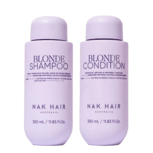 Nak Signature Blonde Shampoo & Conditioner Duo
