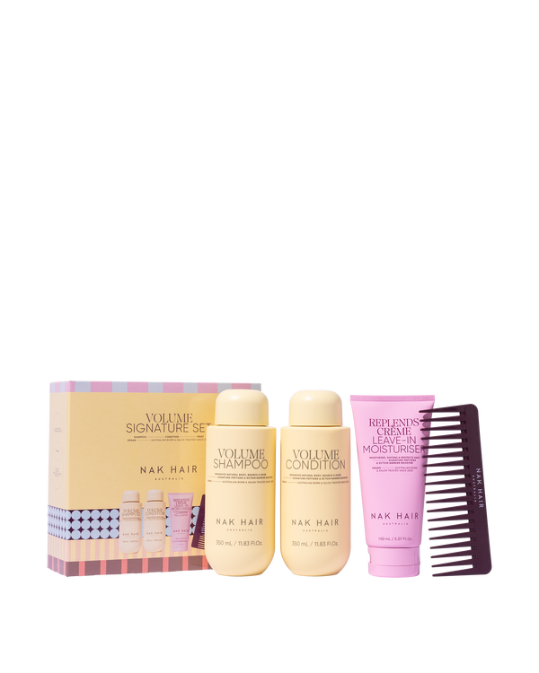 NAK Hair Signature Holiday Volume Trio Gift Pack
