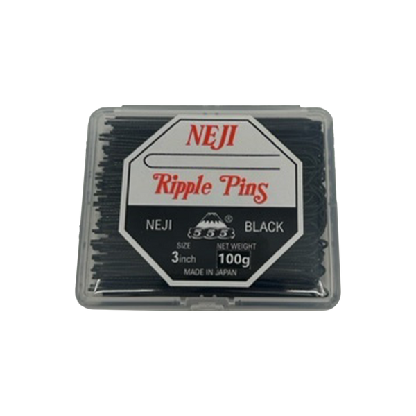 555 NEJI Ripple Pins 3" (72mm) 100gms Black