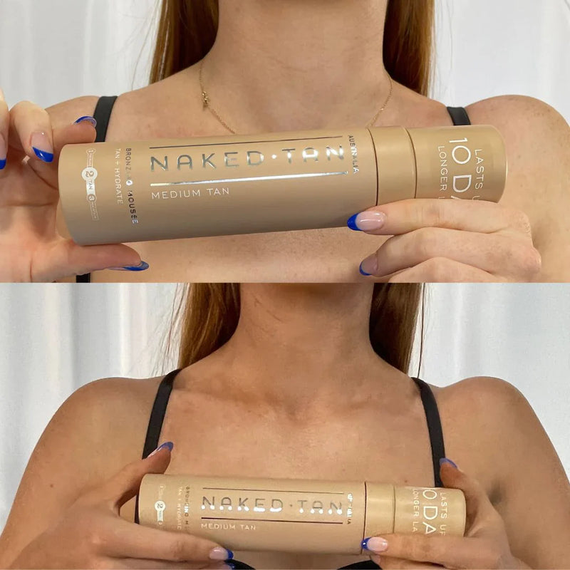 #Naked Tan Tanned Bronzing Mousse